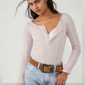 Free People Intimately Sloane Bodysuit NWT